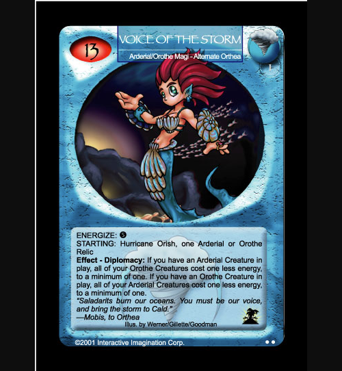 Voice of the Storm - Arderial - Foil
